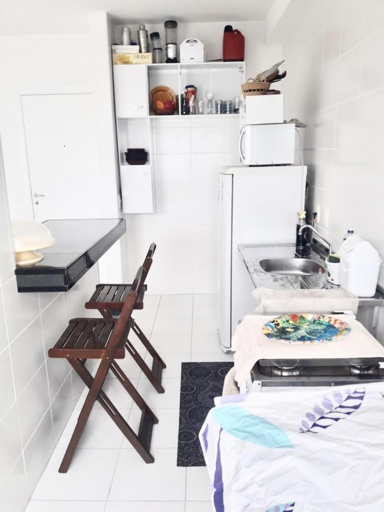 Espaco Mahina - Unidade Dez - Apartamento Para Temporada Praia Grande Ocian Buitenkant foto